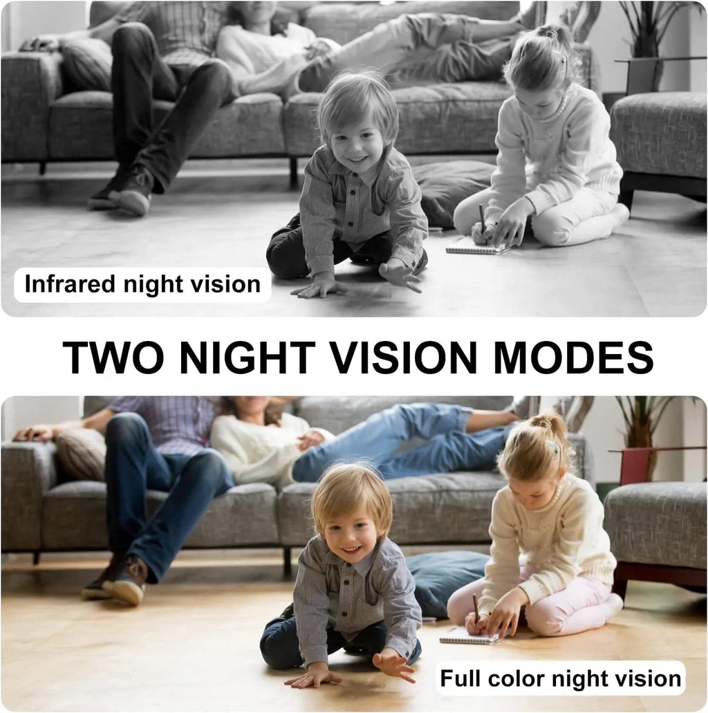 Light Bulb Security Camera for Moms - 1080P WiFi