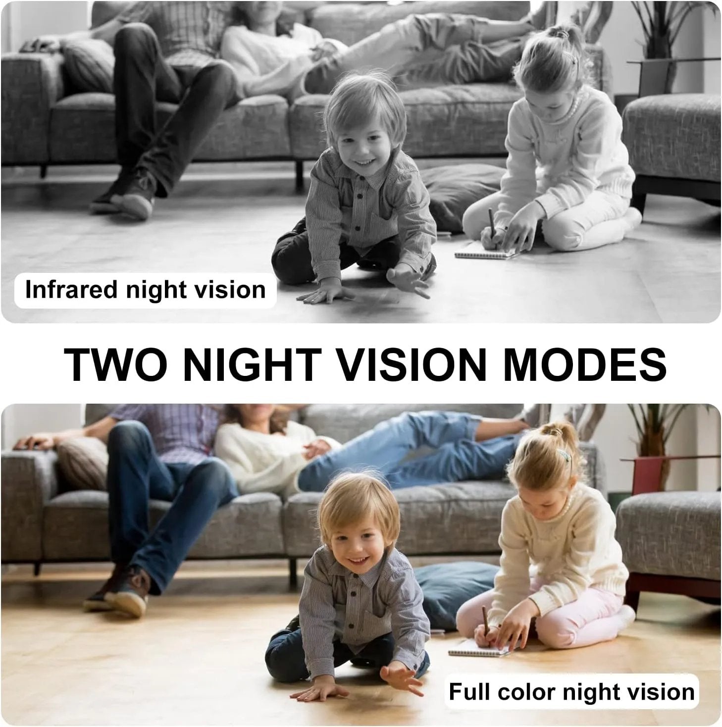 Light Bulb Security Camera for Moms - 1080P WiFi